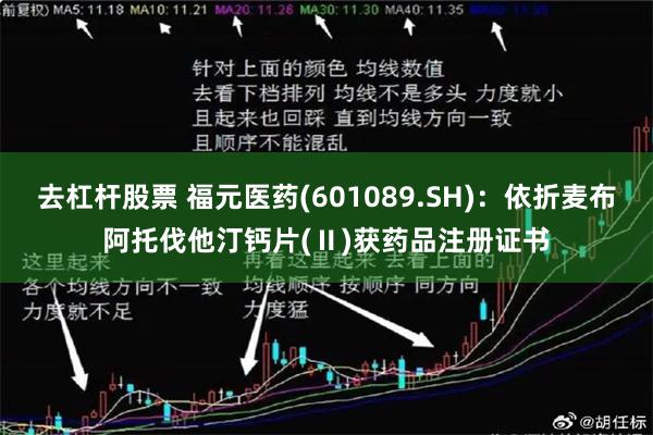 去杠杆股票 福元医药(601089.SH)：依折麦布阿托伐他汀钙片(Ⅱ)获药品注册证书