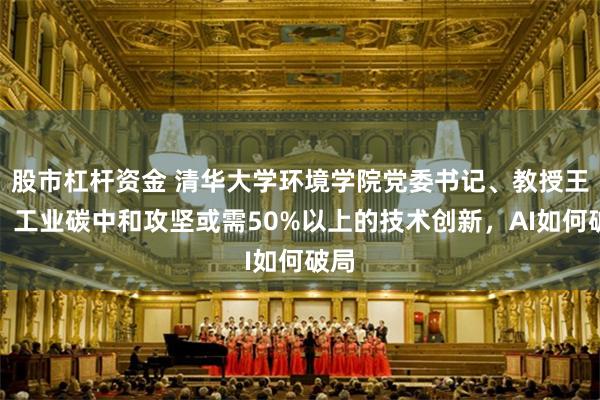 股市杠杆资金 清华大学环境学院党委书记、教授王灿：工业碳中和